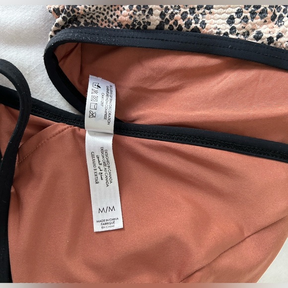 La Vie en Rose Aqua Snakeprint Bikini - Picture 4 of 4